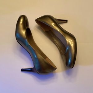 Cole Haan/Nike Air, Gold Heels